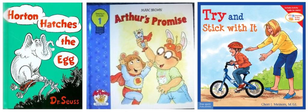 Preschool books on commitment Preschool books about commitment