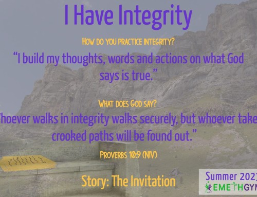 Summer 2023 CT: I Have Integrity