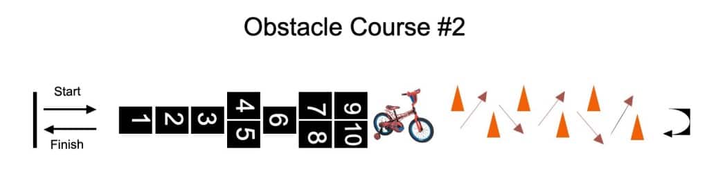 Ninja obstacle course 2 Ninja obstacle course 2