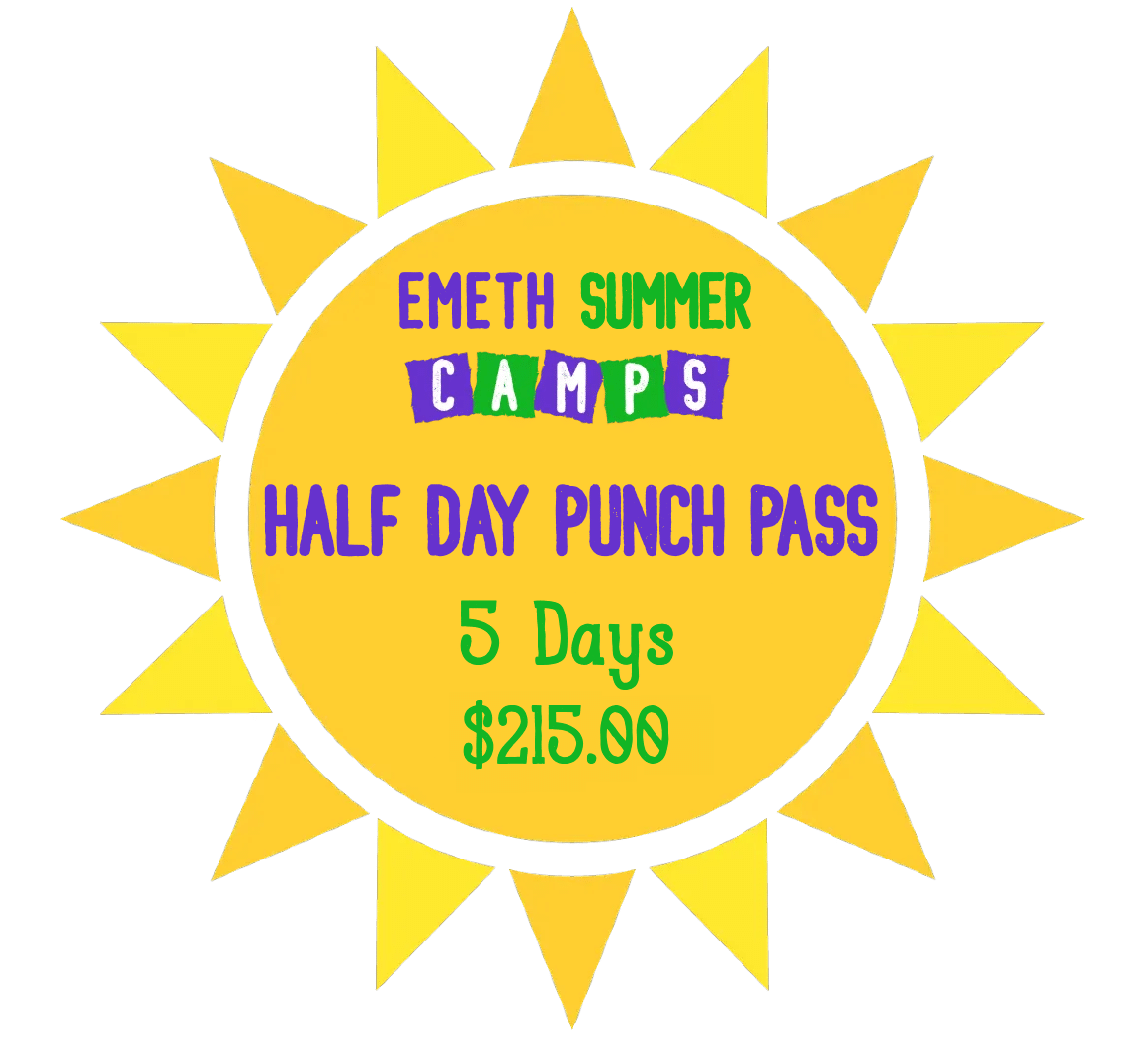 Half Day Punch Pass