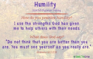 2024 Fall CT Humility