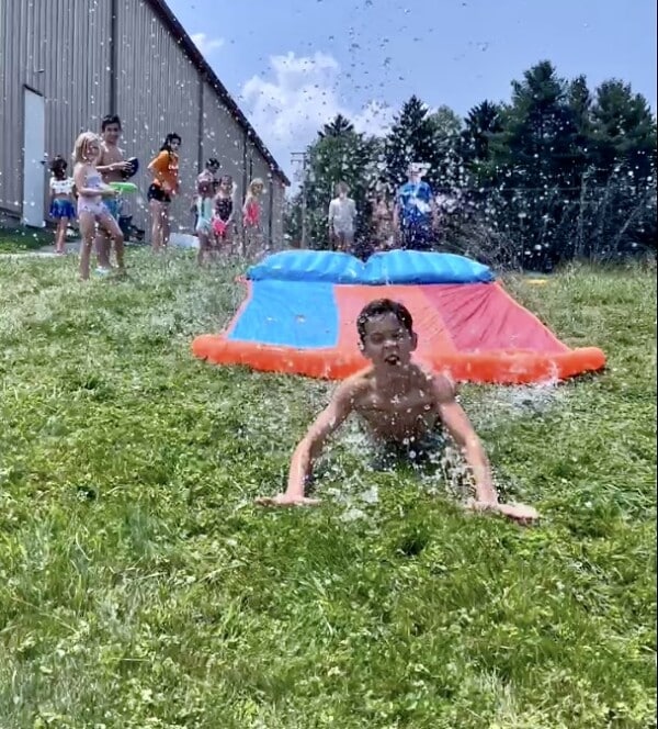 Slip-n-Slide at Emeth Summer Day Camp Slip-n-Slide at Emeth Summer Day Camp