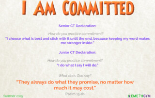 I Am Committed 2025